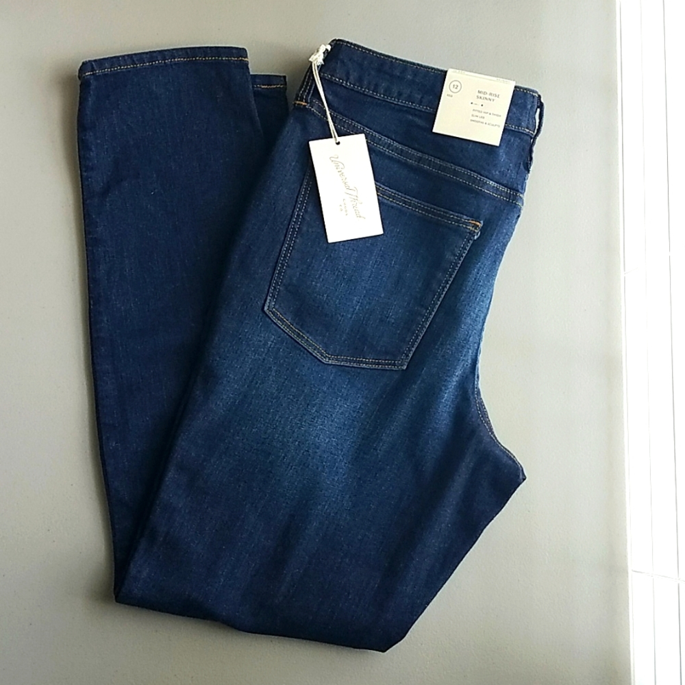 Universal Thread MidRise Skinny Jeans Sz 12